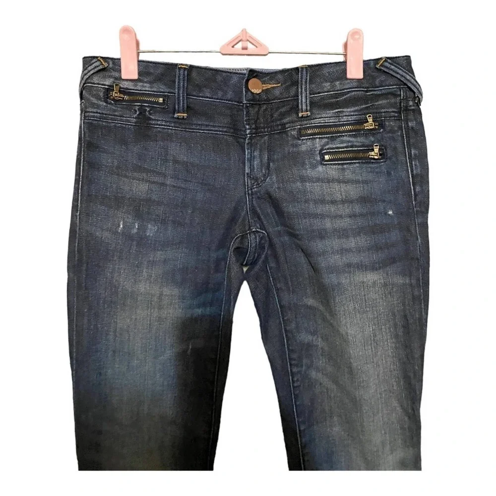 Gap 1969 Jeans Womens Size 26/2A Always Skinny Low Rise Original Fit Dark Denim